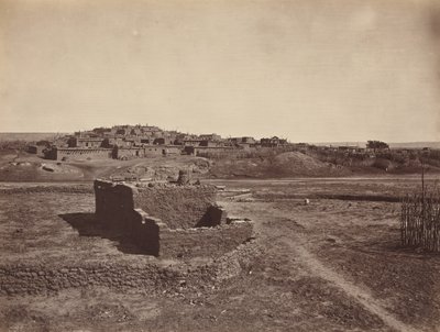 Zuni Pueblo, 1879 von John Karl Hillers