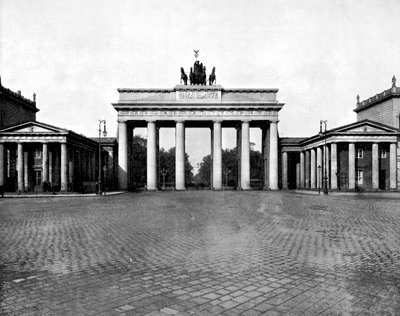 Brandenburger Tor, Berlin, 1893 von John L. Stoddard