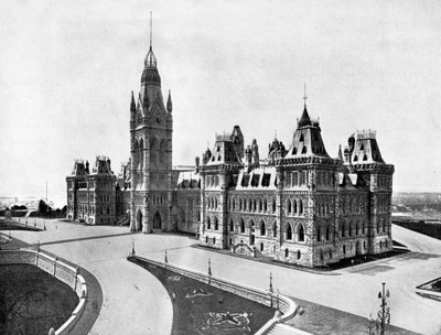 Parlamentsgebäude, Ottawa, Kanada von John L. Stoddard