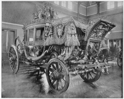 Napoleons Kutsche, Versailles, spätes 19. Jahrhundert von John L. Stoddard