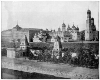 Der Kreml, Moskau, spätes 19. Jahrhundert von John L. Stoddard
