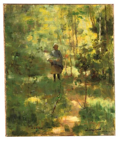 Ein Eindruck im Unterholz von John Lavery