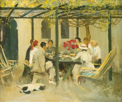 Tee in Palm Springs von John Lavery