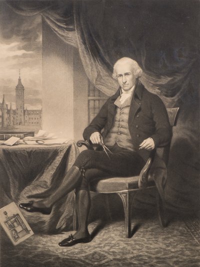 James Watt von John Le Conte