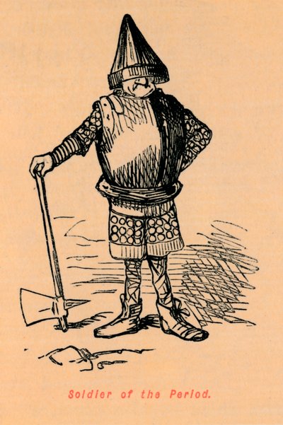 Soldat der Zeit, ca. 1860 von John Leech