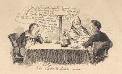 Zu klug zum Leben von John Leech