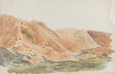 Steinbrüche bei Ironbridge (Erdarbeiten, Cambridge Terrace) von John Linnell