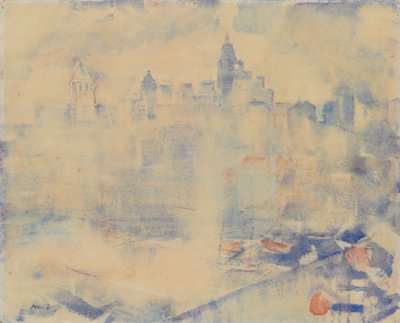 Manhattan Skyline von John Marin