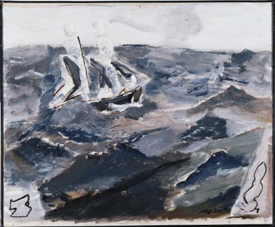 Meer und Boot von John Marin