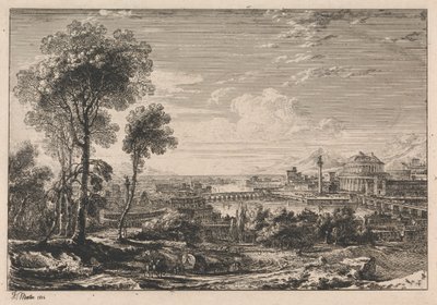 Eine klassische Stadt von John Martin