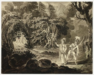 Szene aus der Oper von John Martin