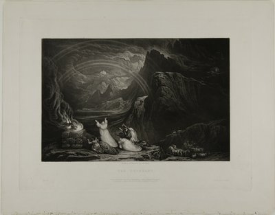 Der Bund, aus Illustrationen der Bibel von John Martin