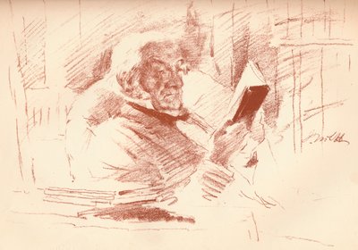 Porträt von Mr. Gladstone von John McLure Hamilton