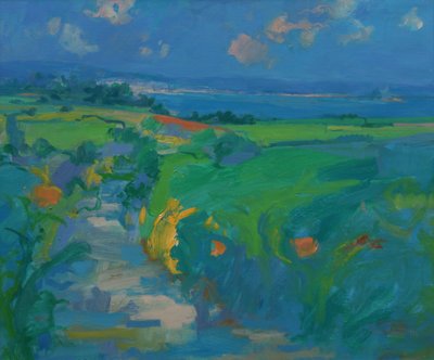 Mounts Bay Impression, 1992 von John Miller