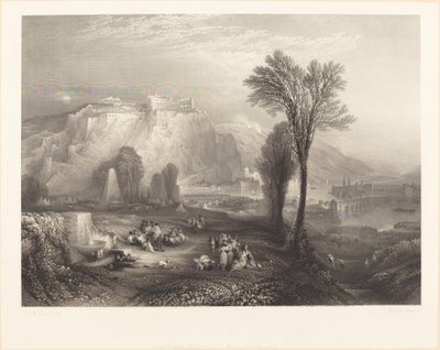 Ehrenbreitstein von John Pye after Joseph Mallord William Turner