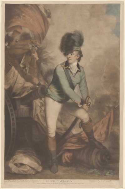 Lt. Colonel Tarleton von John Raphael Smith