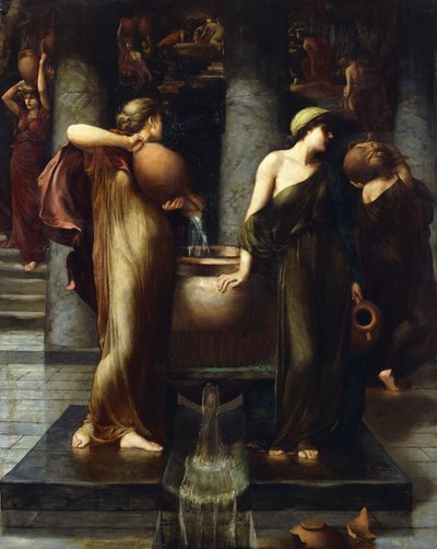 Die Arbeit der Danaiden, 1878 von John Reinhard Weguelin