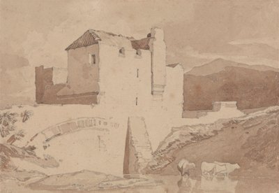 Ein altes Gebäude von John Sell Cotman