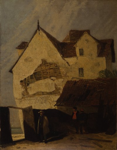 Alte Häuser in Gorleston von John Sell Cotman