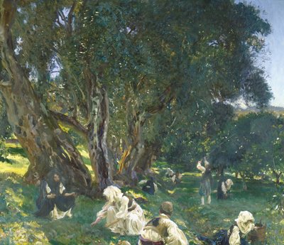 Albanische Olivensammler von John Singer Sargent