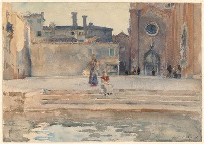 Campo dei Frari, Venedig von John Singer Sargent