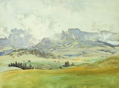 In den Dolomiten, 1914 von John Singer Sargent