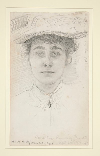 Fräulein N. Huxley von John Singer Sargent