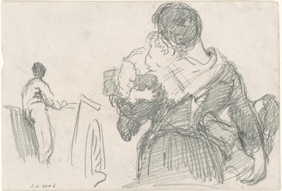 Mutter und Kind [recto] von John Singer Sargent