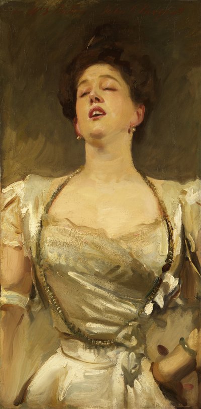 Mrs. George Batten singt von John Singer Sargent