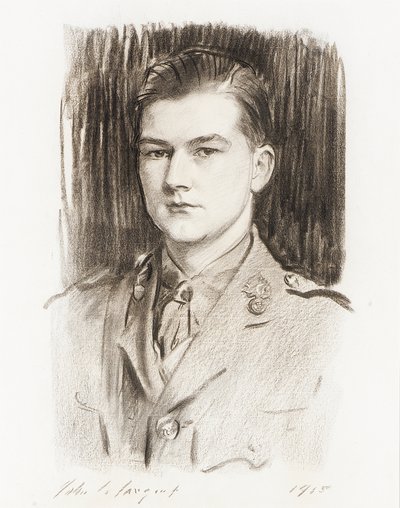 Porträt von Geoffrey Murray-Smith von John Singer Sargent