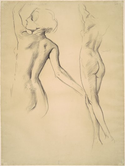 Studien für tanzende Figuren von John Singer Sargent
