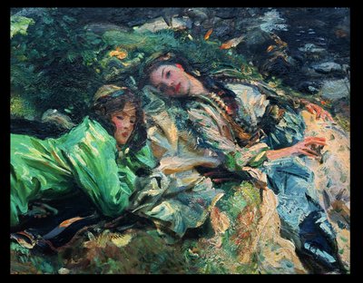 Der Bach von John Singer Sargent