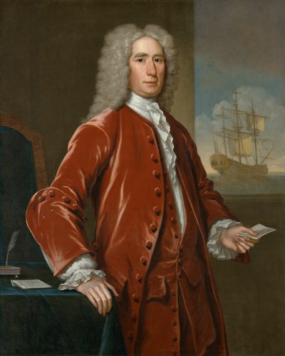 Richard Bill, 1733 von John Smibert