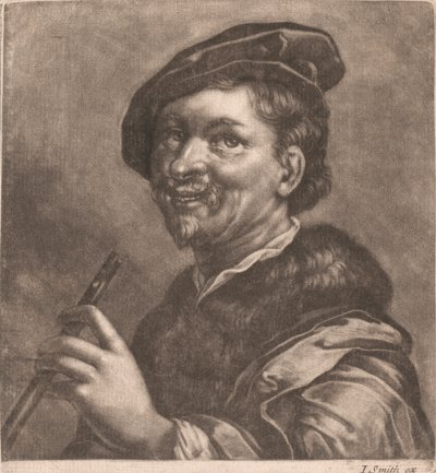 Mann spielt Flöte von John Smith