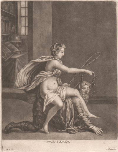 Sokrates und Xanthippe von John Smith