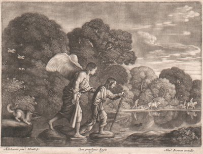 Tobit und der Engel von John Smith