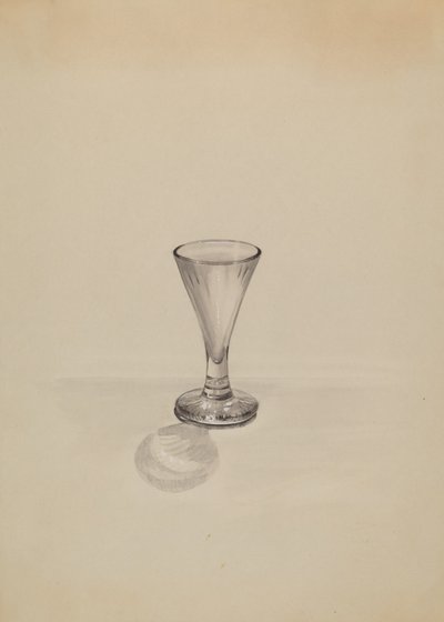 Likörglas, ca. 1936 von John Tarantino