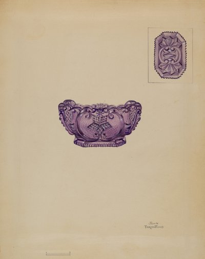 Salzfass, ca. 1936 von John Tarantino