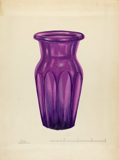 Vase, ca. 1940 von John Tarantino