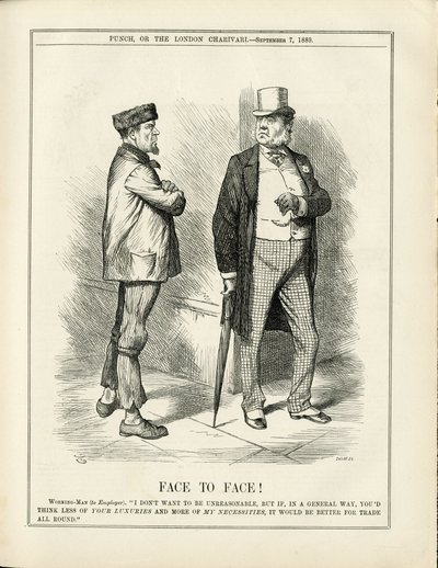 Illustration von John Tenniel in Punch von John Tenniel