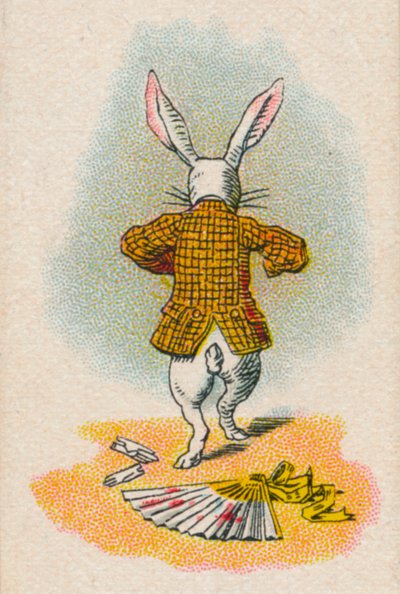 Der Hase läuft weg, 1930 von John Tenniel