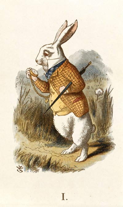 Das weiße Kaninchen von John Tenniel