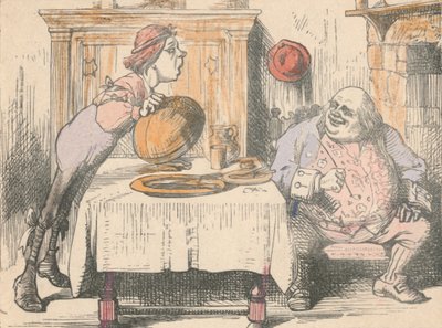 Dritte der Vater-William-Serie, 1889 von John Tenniel