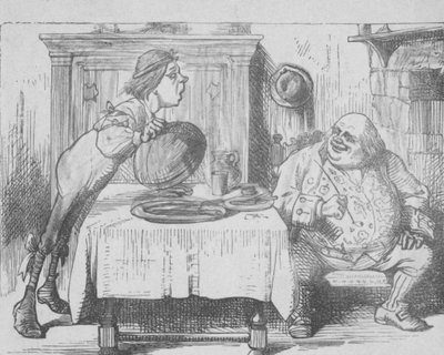 Dritte der Vater-William-Serie, 1889 von John Tenniel