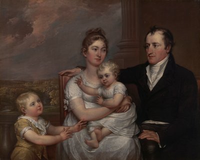 Die Familie Vernet von John Trumbull