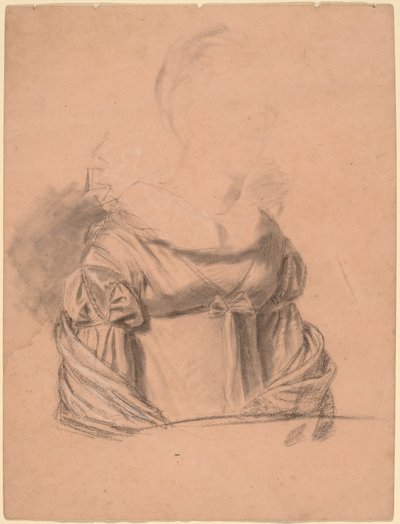 Studie eines Frauenkleides von John Vanderlyn
