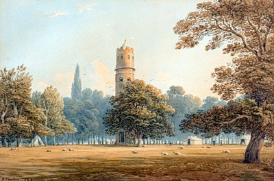 Der Turm in Berkhampstead von John Varley