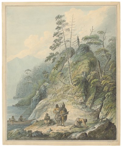 Ein Blick auf Nootka Sound von John Webber