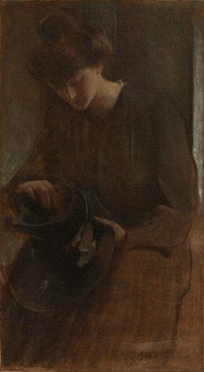 Ein Arbeiter, ca. 1898 von John White Alexander