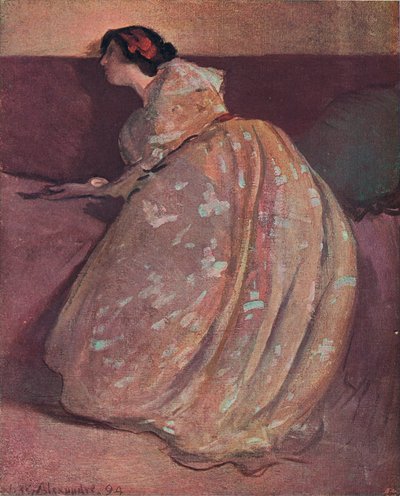 Das Diwan, ca. 1900 von John White Alexander